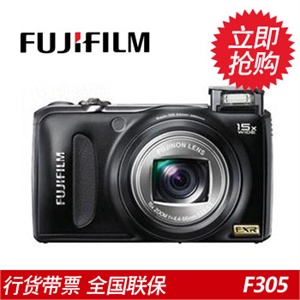 富士(FUJIFILM) FinePix F305EXR数码相机 15倍光学变焦 赠专用包