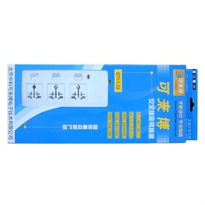 可来博插座 STY-1-33.5M防雷击+过载保护 铜带连接