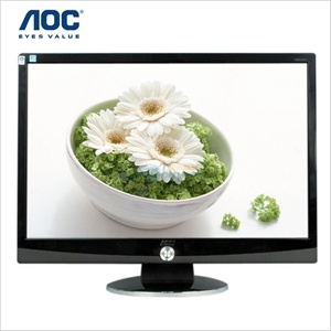 冠捷（AOC）2330V+ 23英寸魔戒系列宽屏液晶显示器（黑色）