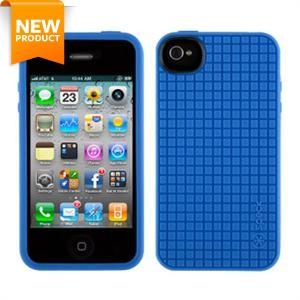 嗜血判官Speck PixelSkin HD iPhone 4S 4 抛光闪亮 手机套 深蓝