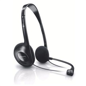 Philips/飞利浦 SHM1500 立体声耳机 带耳麦