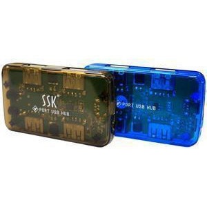 ★飚王SSK 水晶SHU005 4口USB2.0 USB HUB集线器★