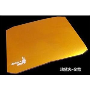 地狱火 铝垫系列 金煞 地狱火游戏鼠标垫 鼠标垫