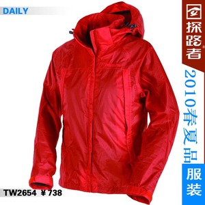 探路者+10春夏+叶兰女式冲锋衣