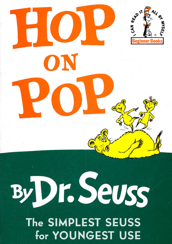 hop on pop book & cd 苏斯博士:在老爸身上跳来跳去