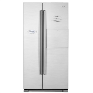 海尔 冰箱BCD-628WA CV （彩晶玻璃）水波纹纹理