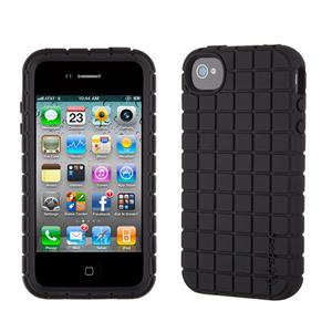 Speck PixelSkin iPhone 4S 4 手机外壳 防滑像素硅胶套 黑色