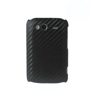 酷玛特HTC G13 htcg13 htca510e 手机壳保护壳外壳碳纤维（黑色）