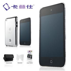 卡登仕 苹果 touch 4 极薄背壳 FINNE四件套装 透明