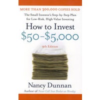 How to Invest $50-$5,000： The Small Investor’s Step-By-Step Plan for Low-Risk, High-Value Investing, 9th Edition小投资者低风险、高回报投资进阶，第9版
