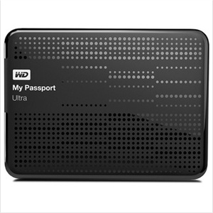 西部数据 2012新款 My Passport USB3.0 2T 超便携移动硬盘 黑色