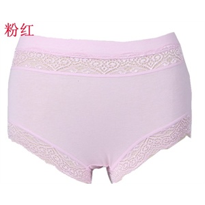 内裤 三角裤 全棉 中腰 蕾丝边 花朵 女士内衣dxn02k