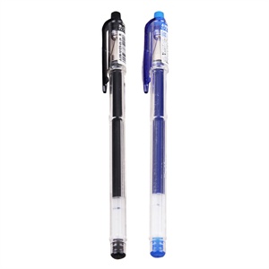 日本进口三菱笔可擦的水笔UM-101ER-0.5mm 黑/蓝
