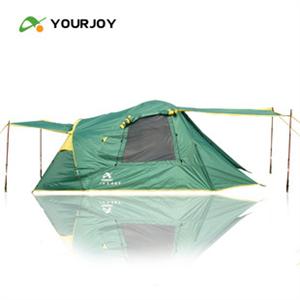 王道 多人双层双开门帐篷 3~4人双层帐篷正品 一室一厅帐篷 YJ