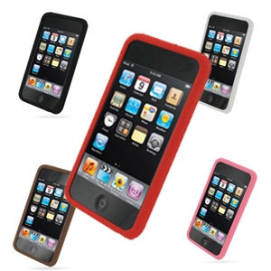 iPod touch 3代/2代专用硅胶套（送屏幕膜）