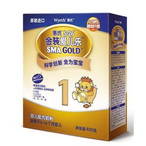 惠氏金装爱儿乐盒装400g*12盒