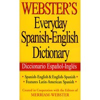 (韦氏日常西英、英西词典)Webster's Everyday Spanish-English Dictionary