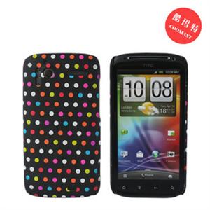 htcg14 HTC G14 Z710E手机壳手机套保护壳时尚小圆点（黑底彩点）