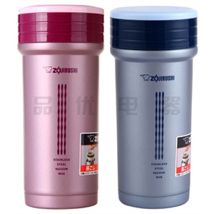 日本象印SM-CTE35-AZ SM-CTE35-PB保温杯 带滤网