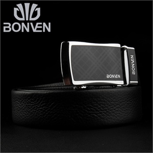 BONVEN/邦纹 男 英伦风格 真皮皮带腰带 双面牛皮 专柜新品特价