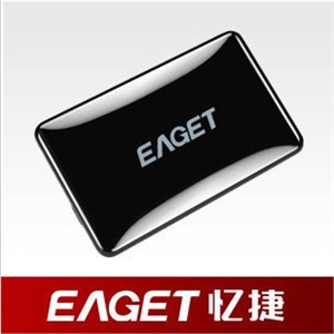 忆捷V3 超小30G 名片式 1.8寸 迷你移动硬盘USB2.0 防震 加密便携