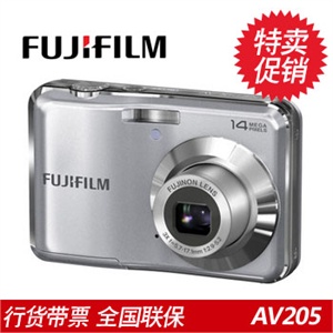 富士AX205 数码相机+4GB存储卡+专用包+液晶贴膜+读卡器+充电套装