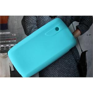 酷玛特 ZTE中兴 V880 手机壳 保护壳 手机套 至柔硅胶套（浅蓝）
