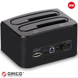 orico 8628sus3-c双硬盘座/硬盘盒usb3.0+eSATA对拷