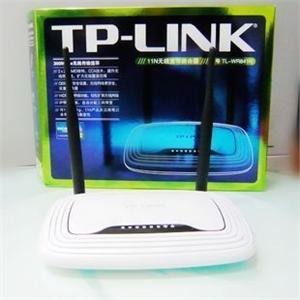 新款TP-LINK 841N 300兆双天线11N无线路由器 全国联保