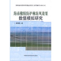 海南橡胶防护林防风效果数值模拟研究