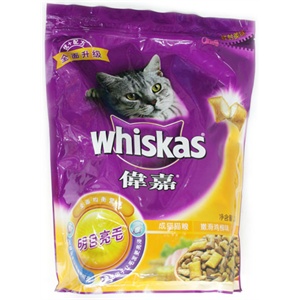 [当当自营]伟嘉 成猫猫粮嫩滑鸡柳味1.3kg