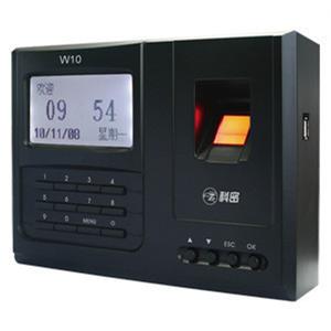 2011新款 科密 W10 指纹考勤机 USB 科密考勤机 打卡机