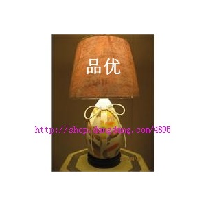 新款古风皮质床头灯，卧室台灯，高贵典雅