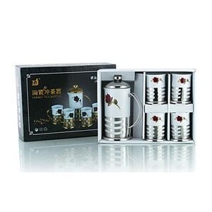 （包邮）杰宇陶瓷冲茶器系列 五件套