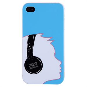 【当当自营】 hamimelon 哈密瓜 iphone4/4S通用版手机壳 iphone4/4S保护套 末日情人 聆听心意 蓝色