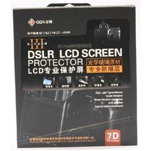 GGS 第三代金刚屏 佳能 7D LCD专业保护屏 金刚膜 正品保真