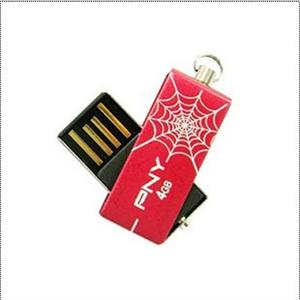 必恩威（PNY）U盘 AVS 防毒加密盘 4G U盘 优盘