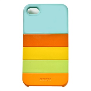 【当当自营】 ROCK洛克 iPhone4s/4 手机保护壳/保护套 缤纷系列 (1号色)