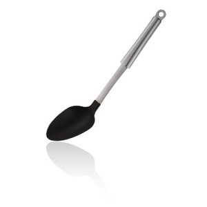 美珑美利 交响乐小汤勺 尼龙头 日本进口不锈钢 厨房用品 厨具