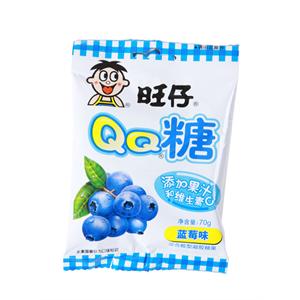旺仔QQ糖（蓝莓）70g*10袋