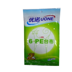 六人桌一次性PE台布
