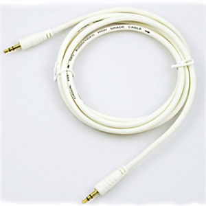 秋叶原 Q-560B 1.8米 对录线 音频线 3.5mm耳机线 音箱线 白色