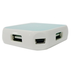 【当当自营】爱国者（aigo） A501 高速2.0 四口分线器 USB hub 蓝色