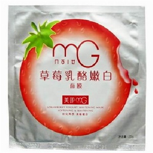 美即 美白护理草莓乳酪嫩白面膜5片装
