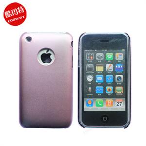 酷玛特苹果 iPhone 3G 3GS外壳保护壳金属壳手机套铝合金(浅粉)