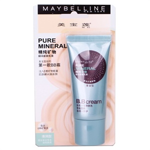 MAYBELLINE 美宝莲 精纯矿物瞬间新颜乳液清润型30ml（卡装）