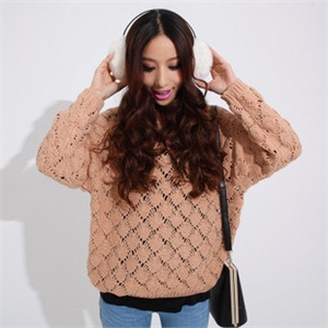 毛衣套头直筒长袖