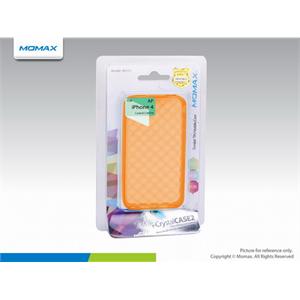 MOMAX Apple iPhone 4 闪钻水晶套 保护套 硅胶套 手机套 橙色