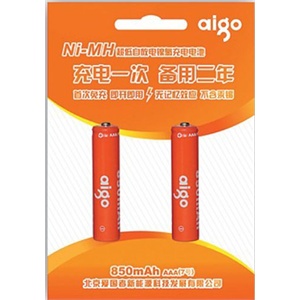 【当当自营】Aigo 爱国者 环保电池 2节7号装 R785-2 高性能可回收