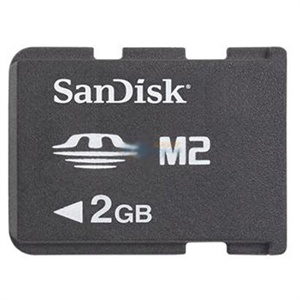 [当当销售配送]SanDisk 2G Memory Stick Micro M2微型记忆棒(M2存储卡）